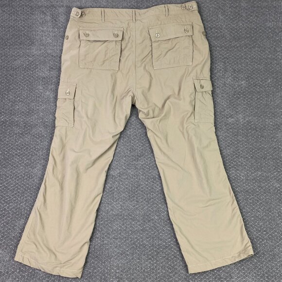 Clothing Arts P Cubed Pick Pocket Proof Cargo Pants Mens 40 x 30 Fit 41x29 Khaki - Picture 4 of 14